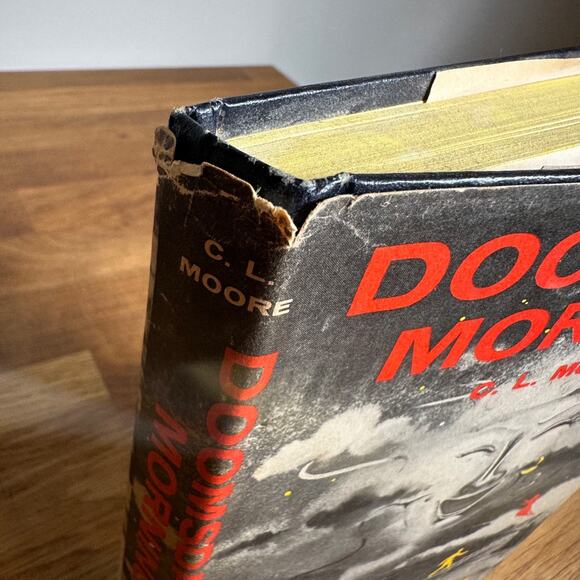 Doomsday Morning C.L. Moore 1957 Doubleday Science Fiction Book Club HC DJ - Picture 2 of 16